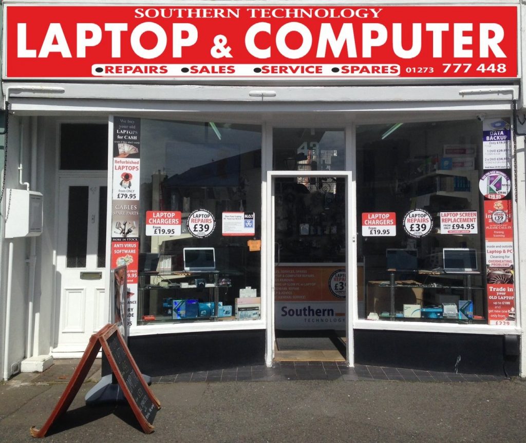 Laptop Repairs in Brighton & Hove